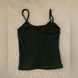Brandy Melville green tank top